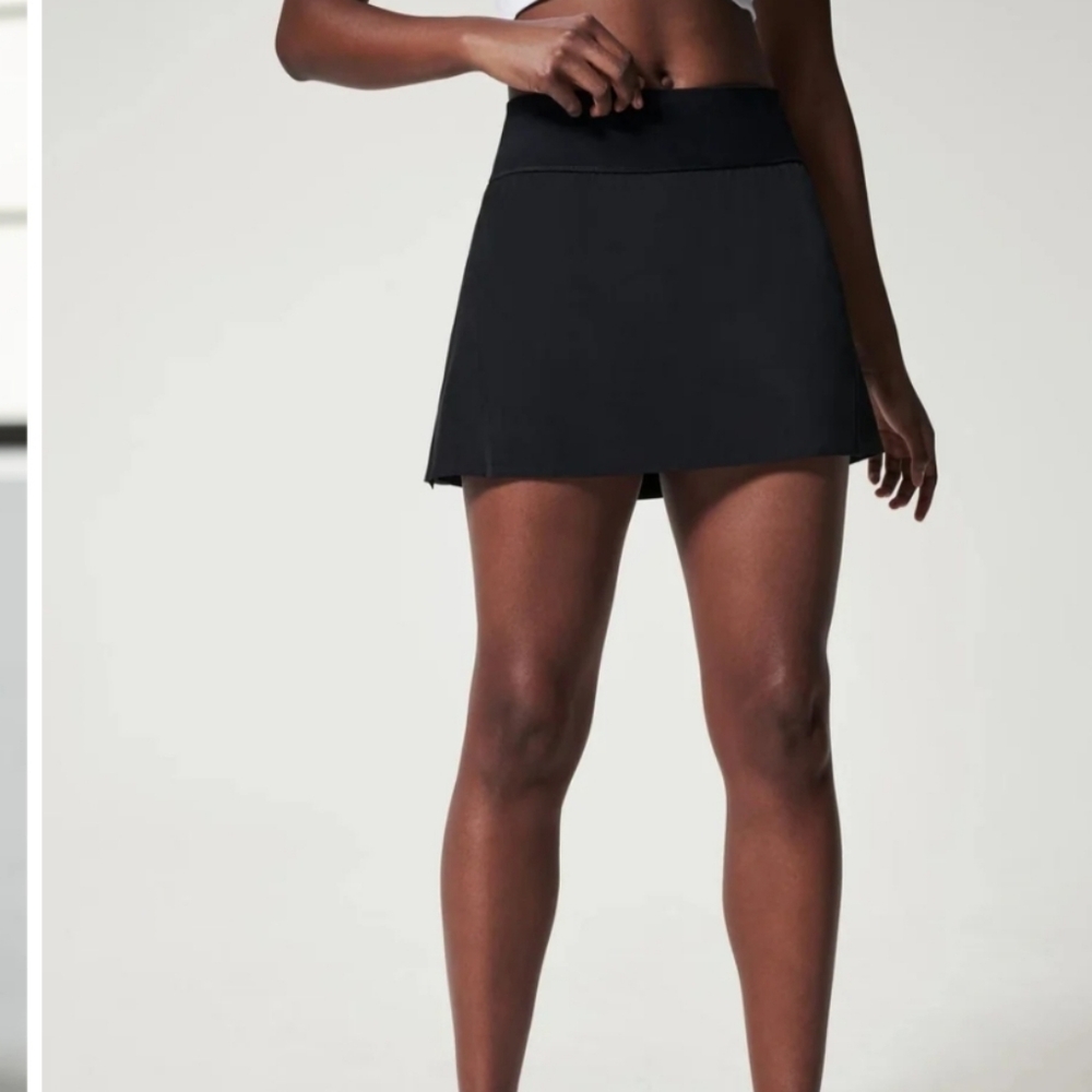 Spanx Black Get Moving Skort Size XL